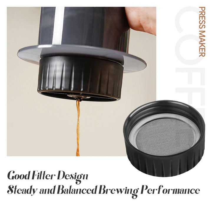 Bike camping gear - Portable Espresso Coffee Maker