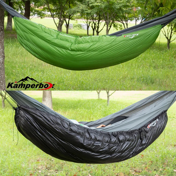 Bike camping gear - Kamperbox Down Quilt Sleeping Bag