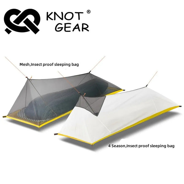 Bike camping gear - Knot Jian 1P Inner Bivy Tent