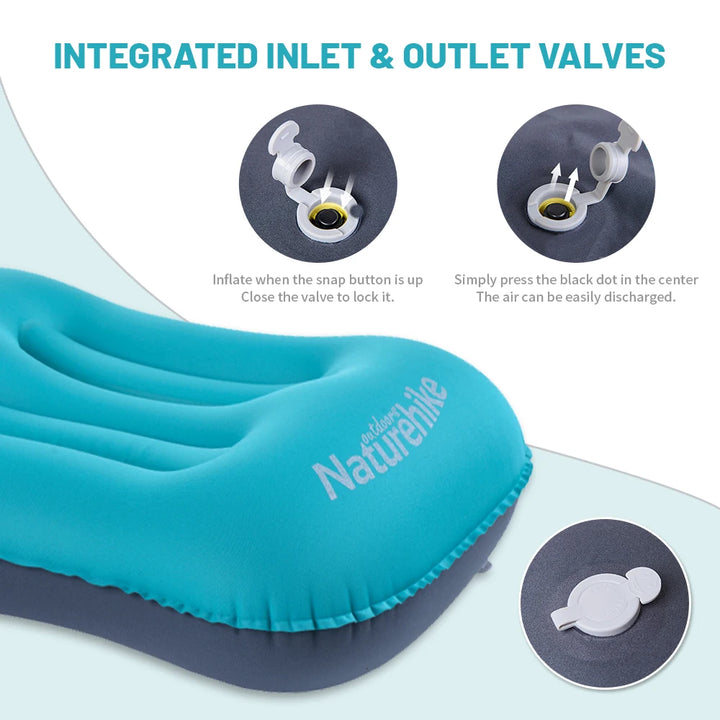 Bike camping gear - Naturehike Ultralight Inflatable Pillow