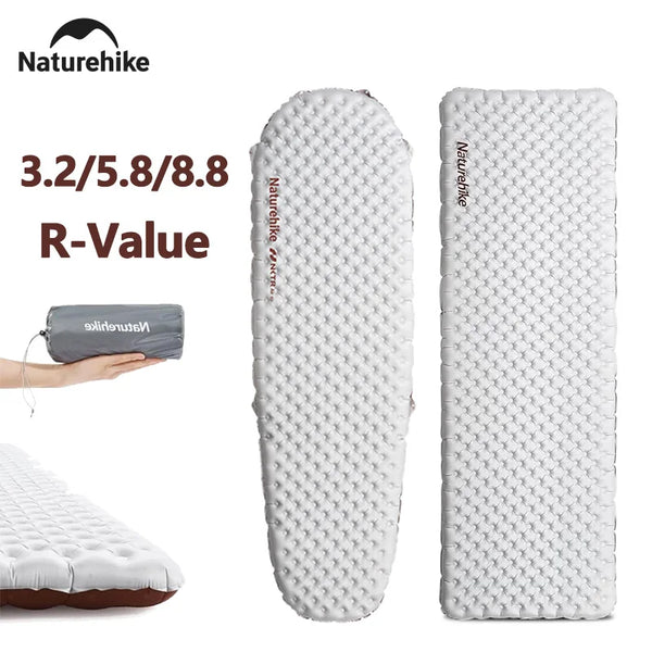 Bike camping gear - Naturehike Inflatable Sleeping Pad