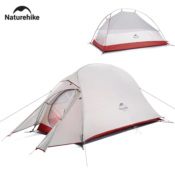 Bike camping gear - Naturehike Cloud Up 1P Tent